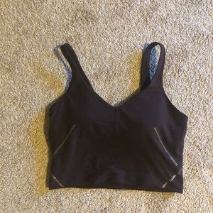 NWOT lululemon align tank gold French press 8